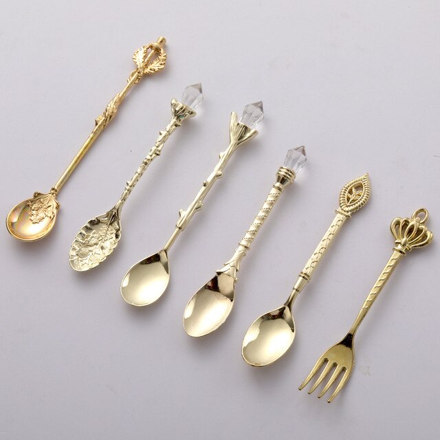 Vintage Dessert Royal Style  Cutlery Set of 6