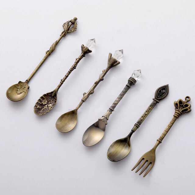 Vintage Dessert Royal Style  Cutlery Set of 6