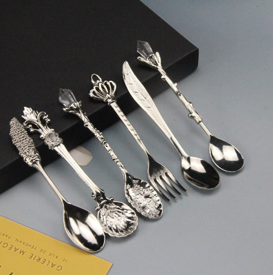 Vintage Dessert Royal Style  Cutlery Set of 6