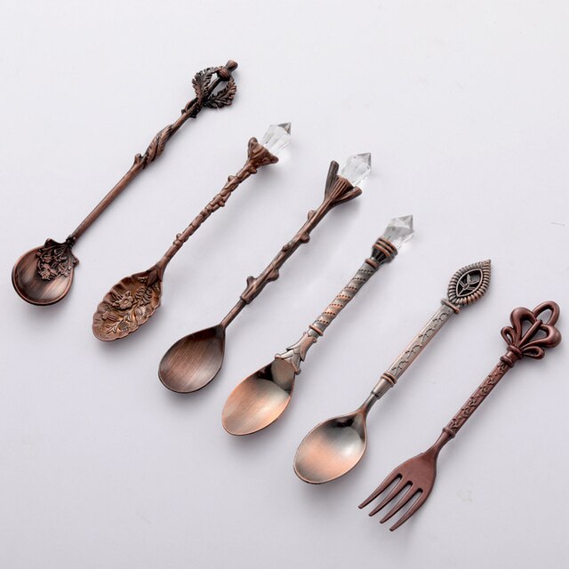 Vintage Dessert Royal Style  Cutlery Set of 6