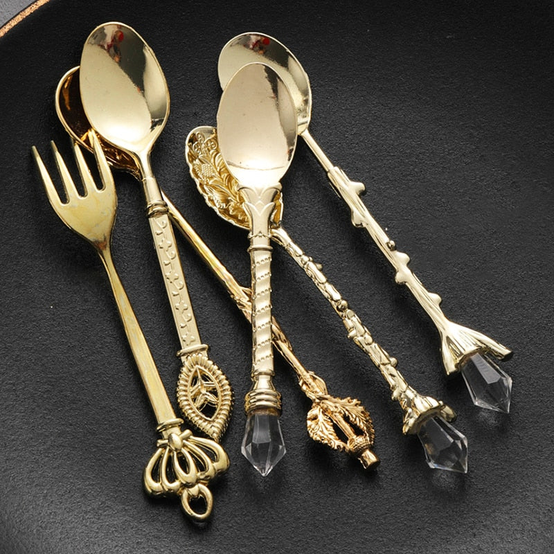 Vintage Dessert Royal Style  Cutlery Set of 6